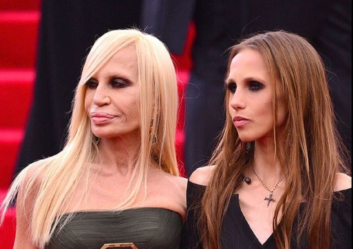 Allegra Versace e la madre