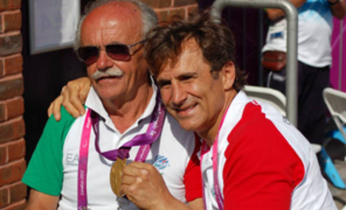 Mario Valentini e Alex Zanardi