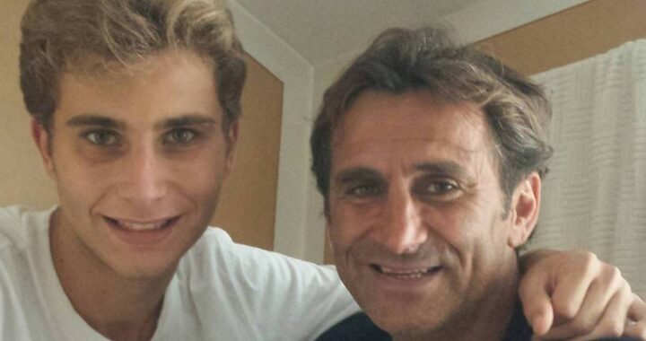Niccolò Zanardi e Alex Zanardi