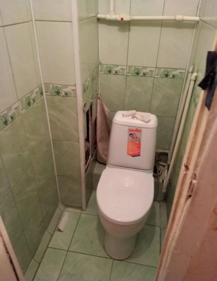 Il bagno della vecchia casa