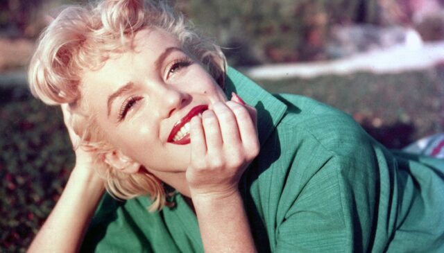 Marilyn Monroe che sorride