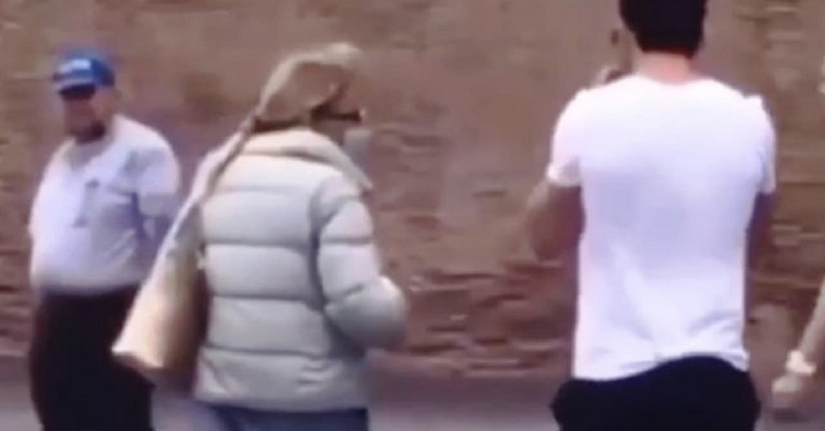 Gemma Galgani e Sirius lontano dalle telecamere a passeggio per Roma
