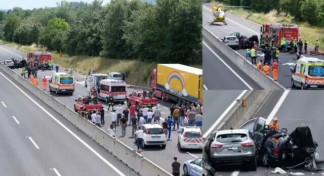 Domiciliari padre autostrada A1