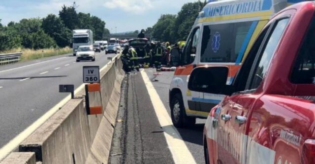 Domiciliari padre autostrada A1