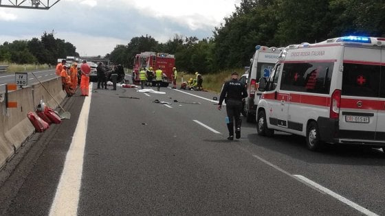 Autostrada grave incidente