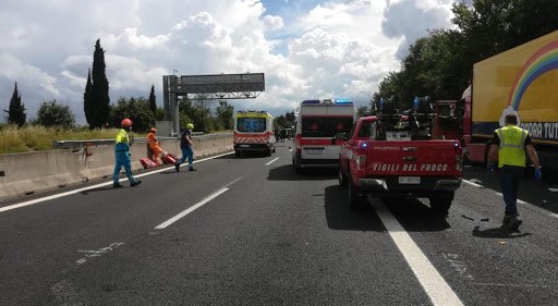 Autostrada grave incidente