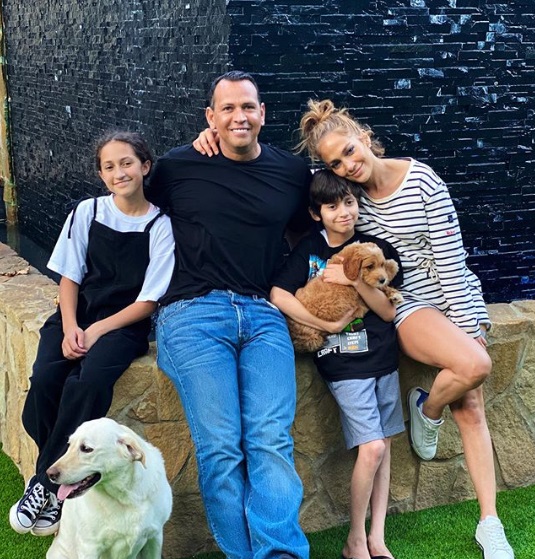 La famiglia di Jennifer Lopez