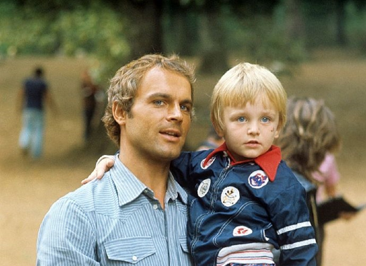 Terence Hill e il figlio