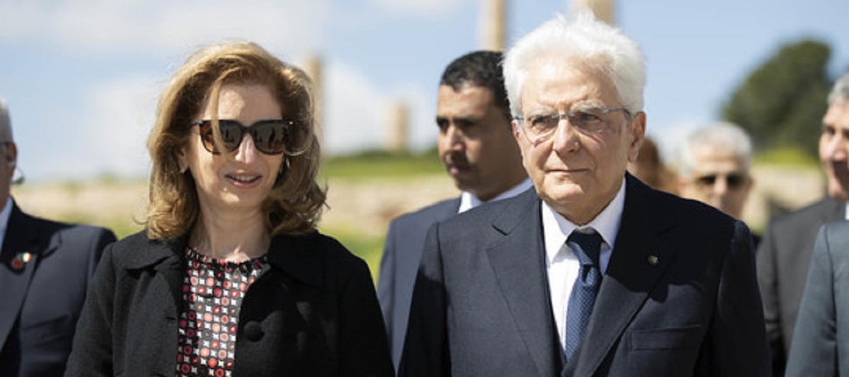 Sergio Mattarella e la figlia