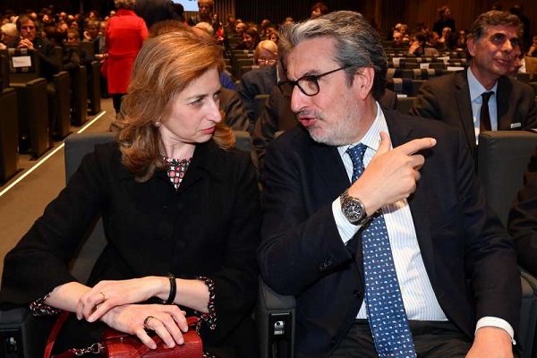 Laura Mattarella e Cosimo Comello