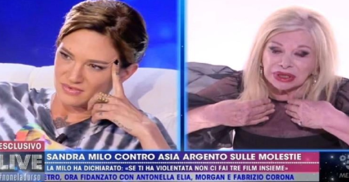 Live Non è la D'Urso; Asia Argento su Fabrizio Corona: " Ha problemi mente"