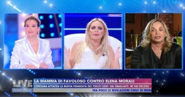 Live Non è la D'urso Elena Morali scontro con Simona Izzo.