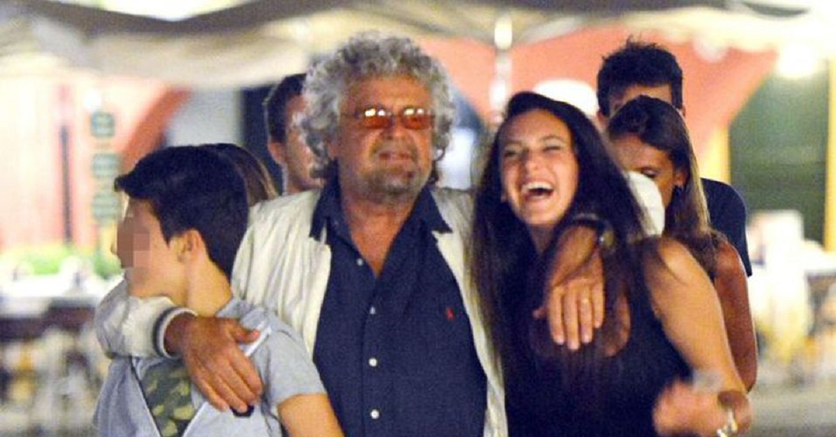 Beppe Grillo e i figli