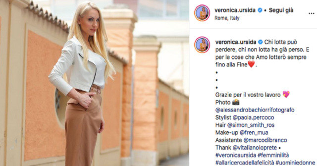 Veronica Ursida frecciatine sui social