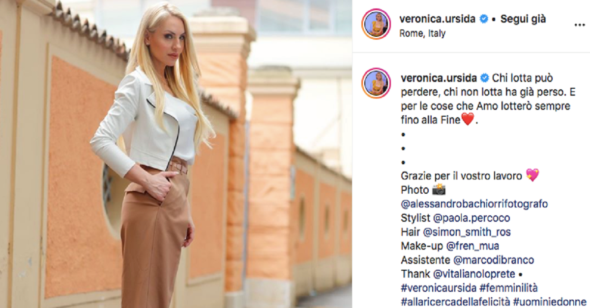 Uomini e Donne, Veronica Ursida si sfoga sui social