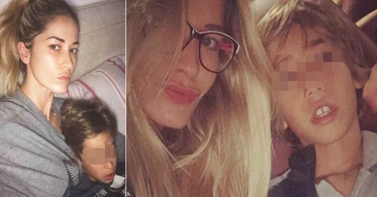 Attimi di meritata serenità per Elena Santarelli e la sua famiglia