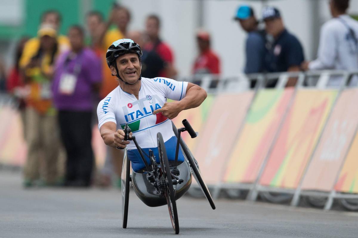 Alex Zanardi handbike