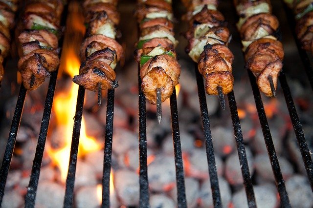 Barbecue in spiaggia