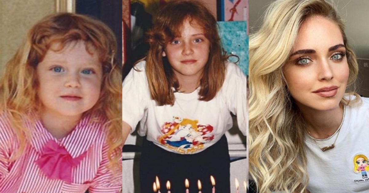 Chiara Ferragni e le foto da bambina