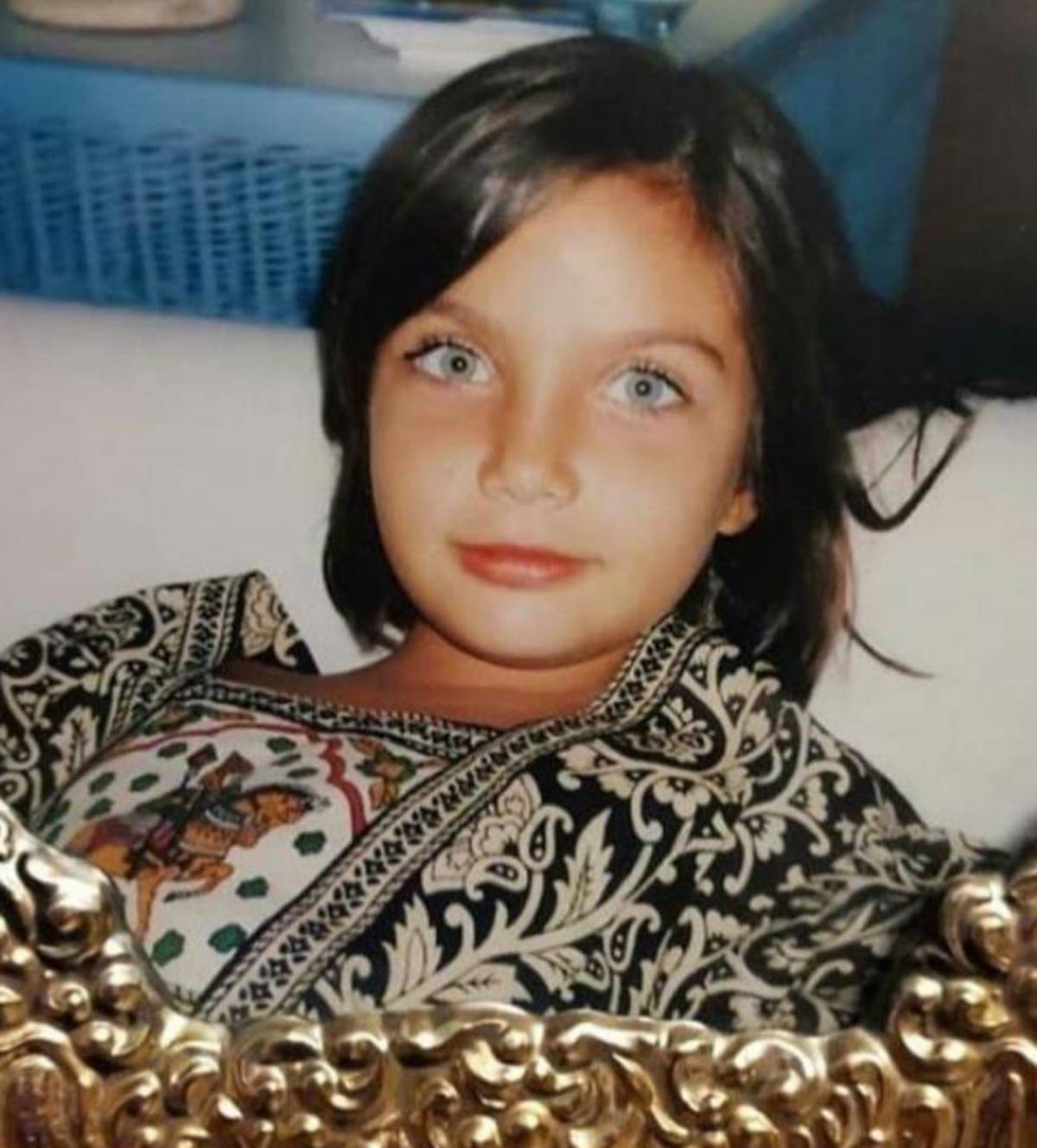 Elettra Lamborgini la foto da bambina