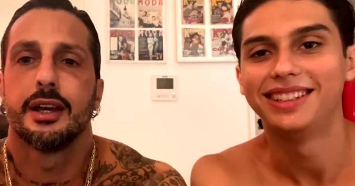 Fabrizio Corona e il messaggio toccante al figlio Carlos