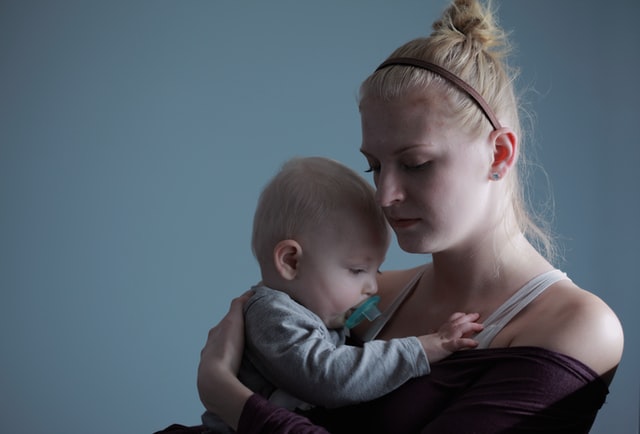 Mamma con  un bambino