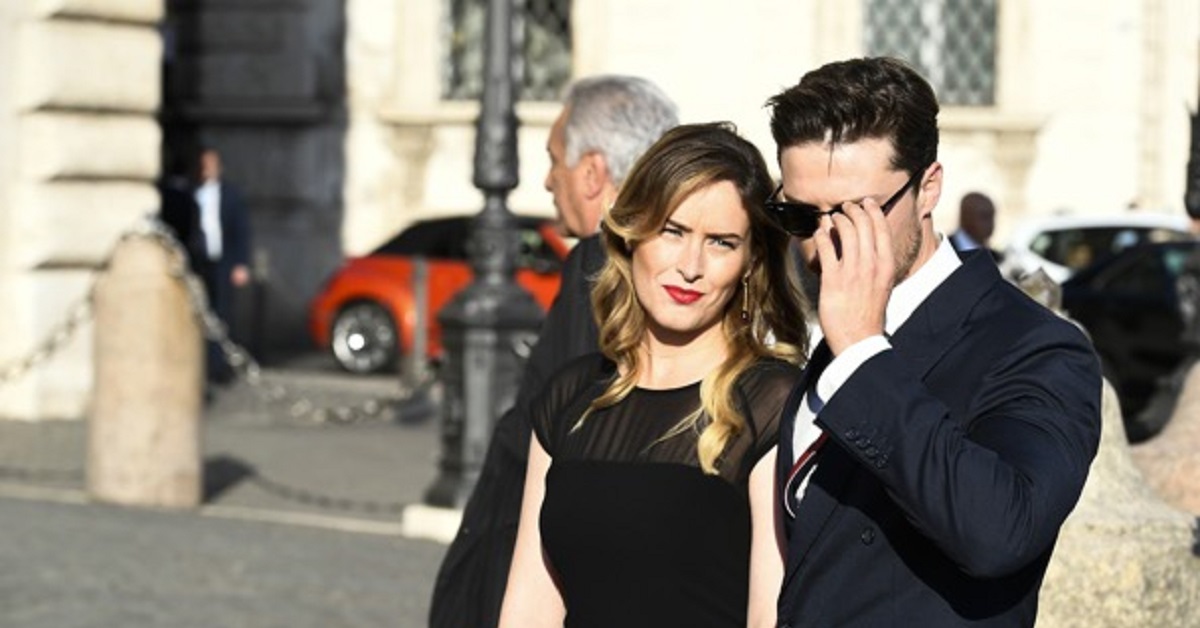 Chi E Giulio Berruti Pizzicato Con Maria Elena Boschi Bigodino