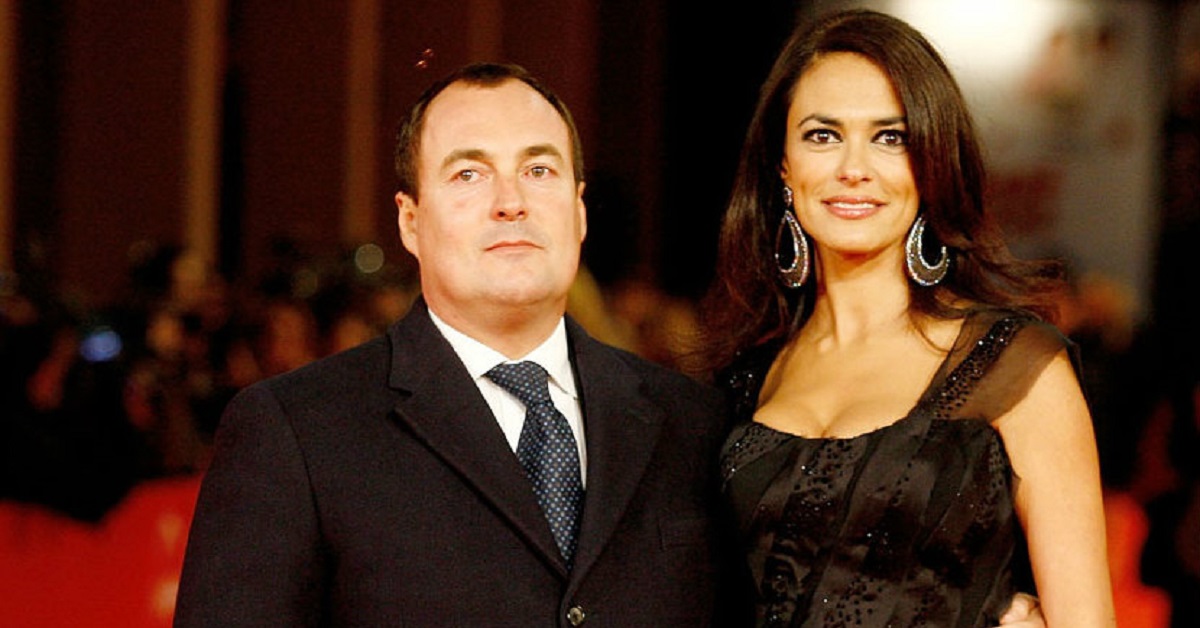 Maria Grazia Cucinotta e il marito