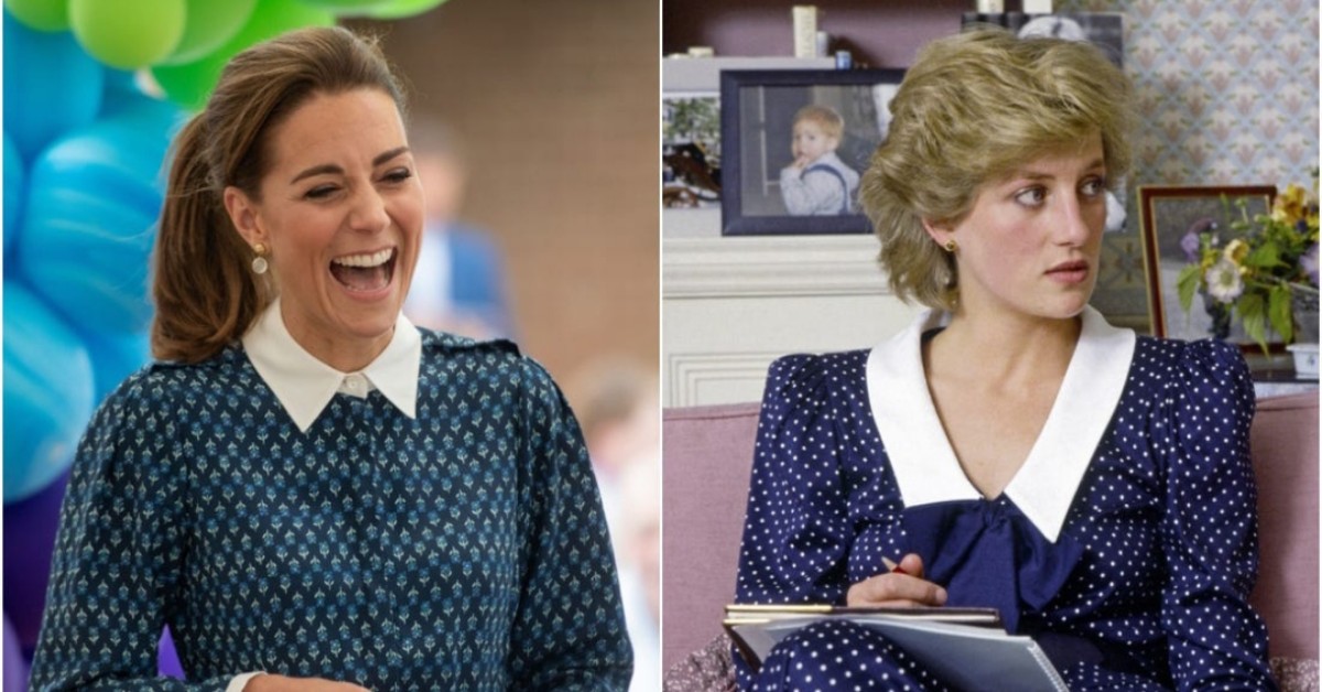 Kate Middleton rende omaggio a Lady Diana durante la visita al Queen Elizabeth Hospital