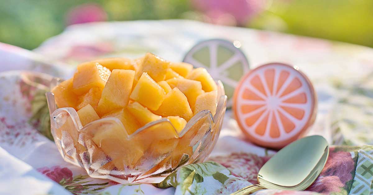Melone cantalupo, amico di chi è a dieta