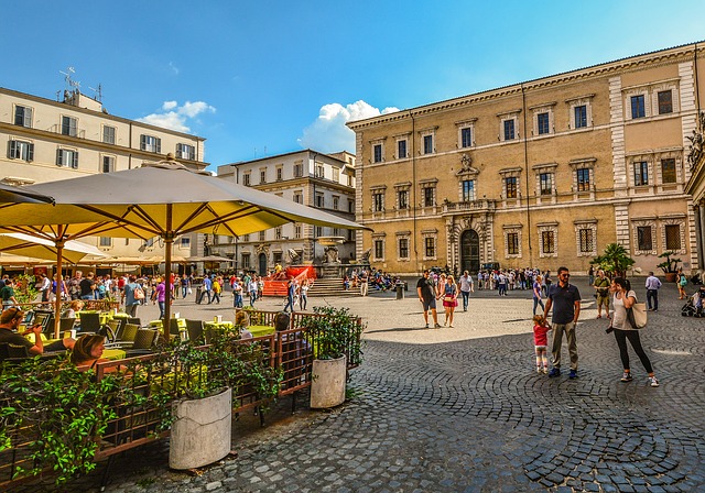 Quartiere Trastevere a Roma