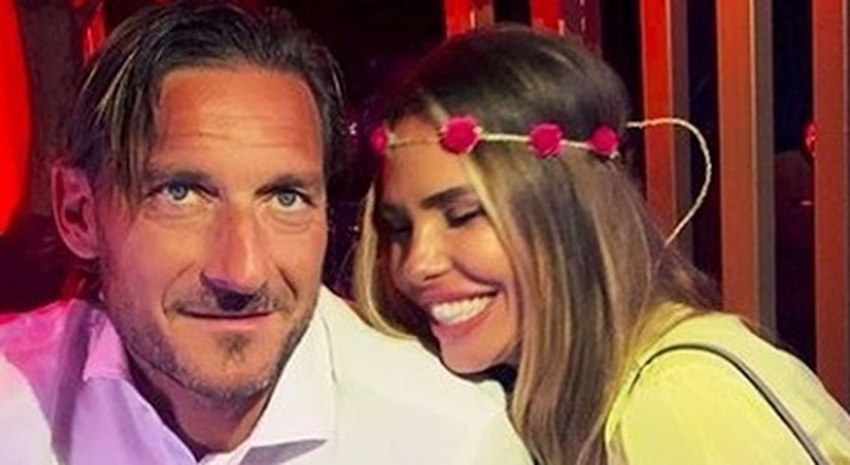 Ilary Blasi e Francesco Totti