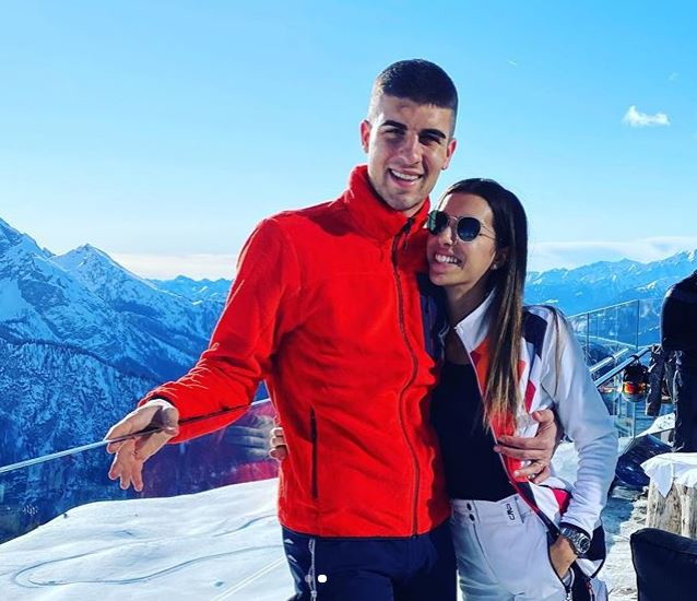 La figlia di Gianluca Mancini 