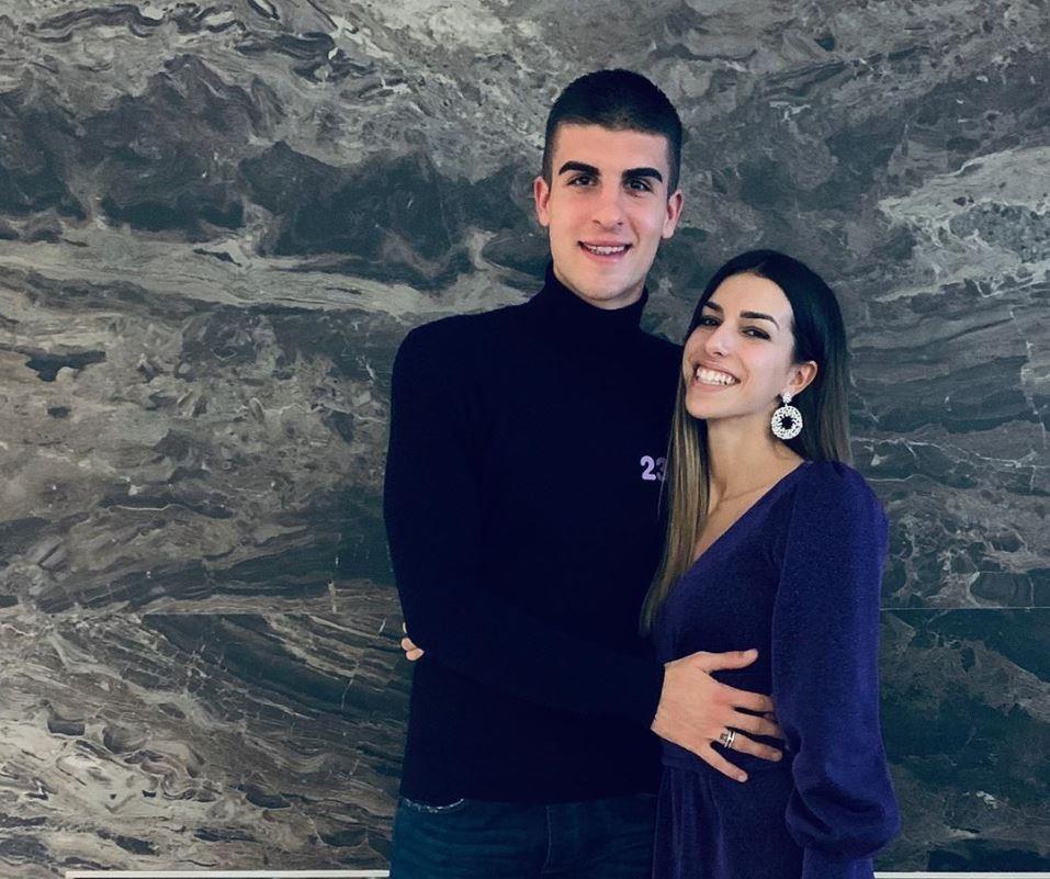 La figlia di Gianluca Mancini