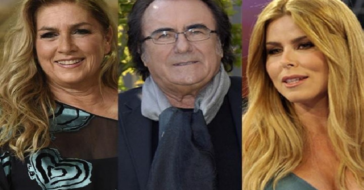 Al Bano siede allo stesso tavolo con Romina e Loredana