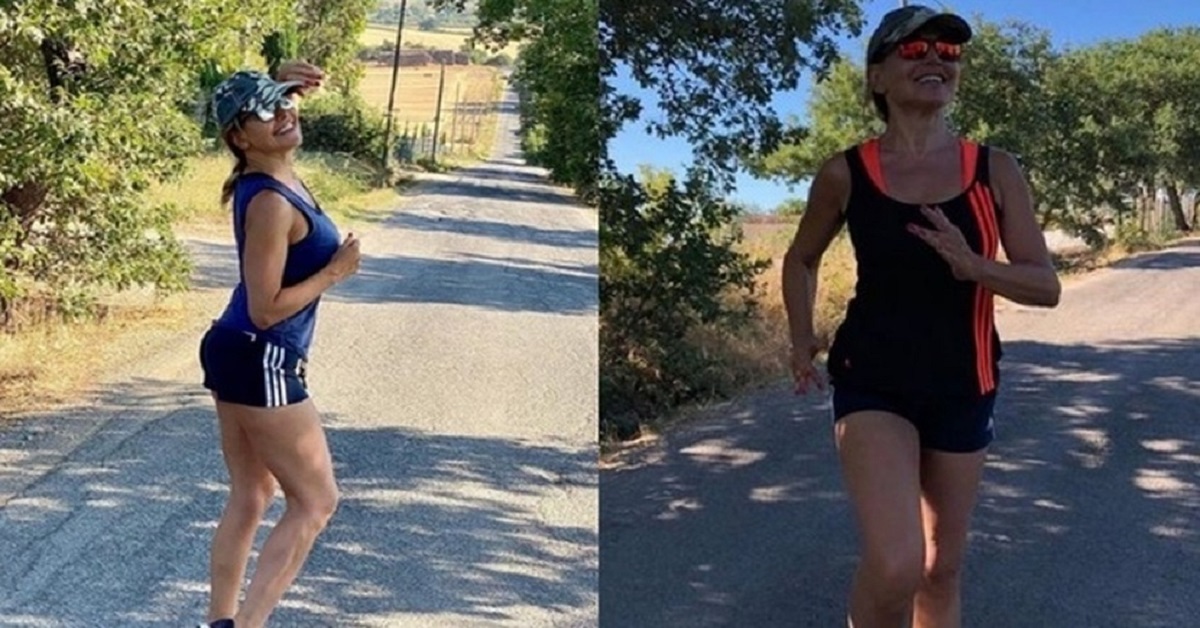 Barbara D’Urso criticata: “Fingi di fare jogging”