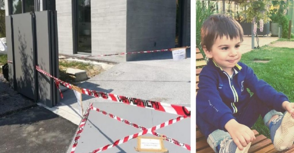 Casier, il funerale di Tommaso Tiveron, bimbo morto a 4 anni