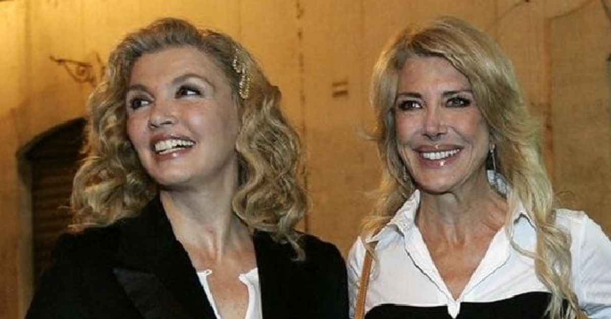 Milly Carlucci e sorella