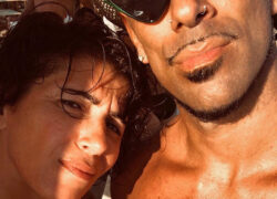 Giorgia e il marito Emanuel O