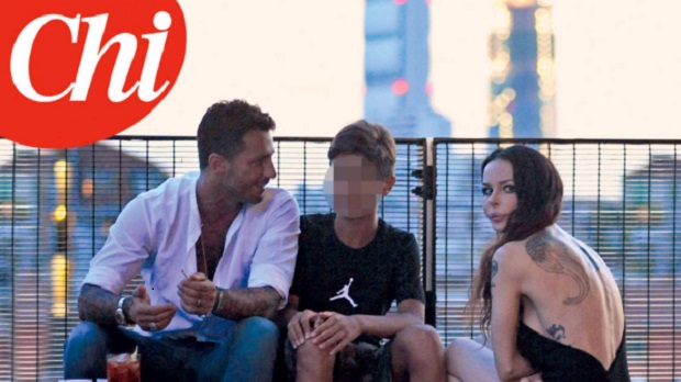 Nina Moric, Fabrizio Corona e Carlos