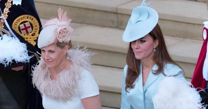 Kate Middleton e la Contessa Sophie di Wessex