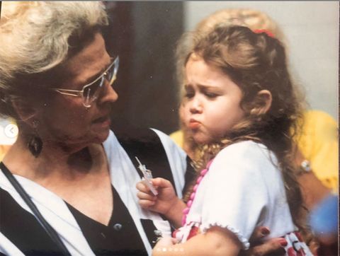 Miley Cyrus e la nonna