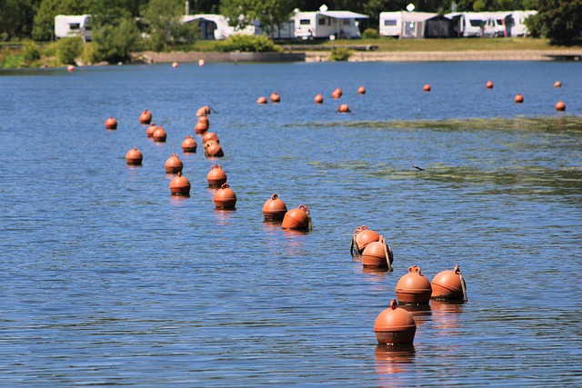 Soccorritori nel lago