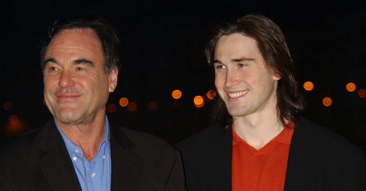 Oliver Stone e il figlio