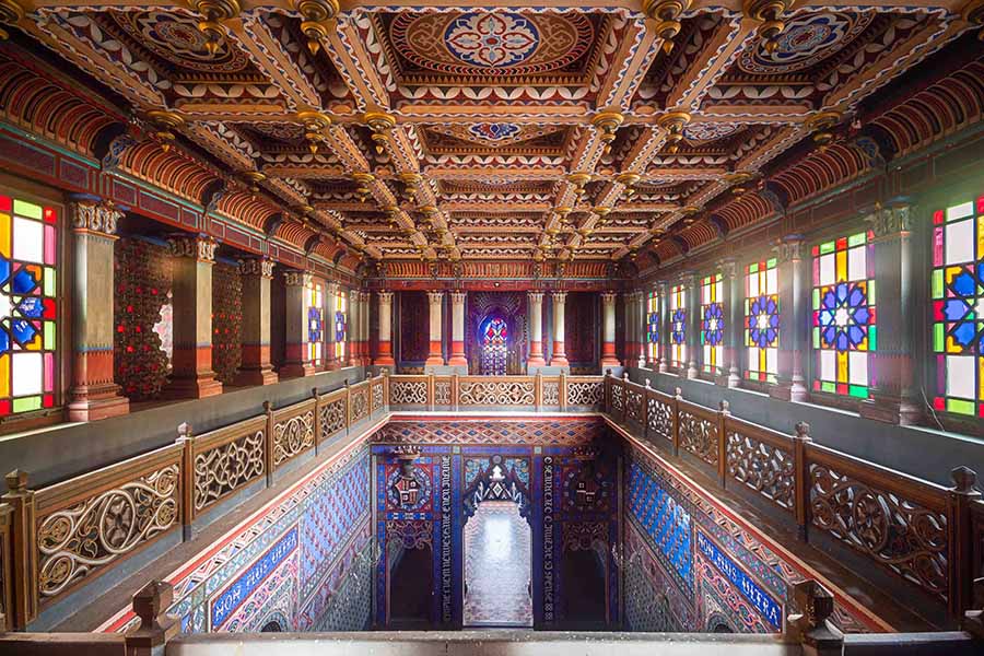 interni castello di sammezzano