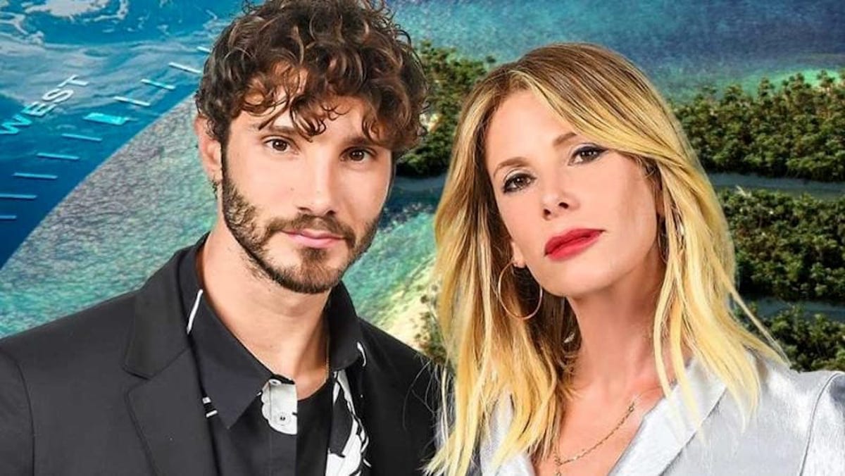 Foto di Alessia Marcuzzi con Stefano De Martino