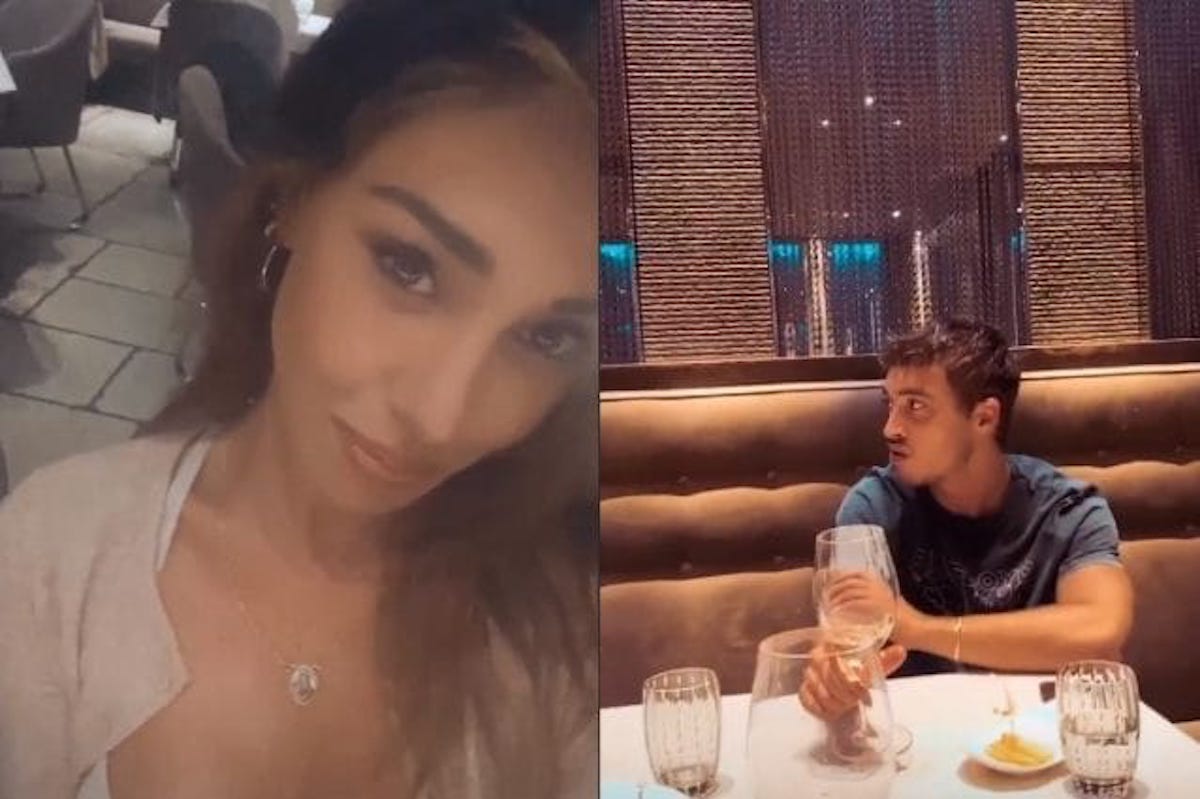 Antonino Spinalbese e Belen Rodriguez