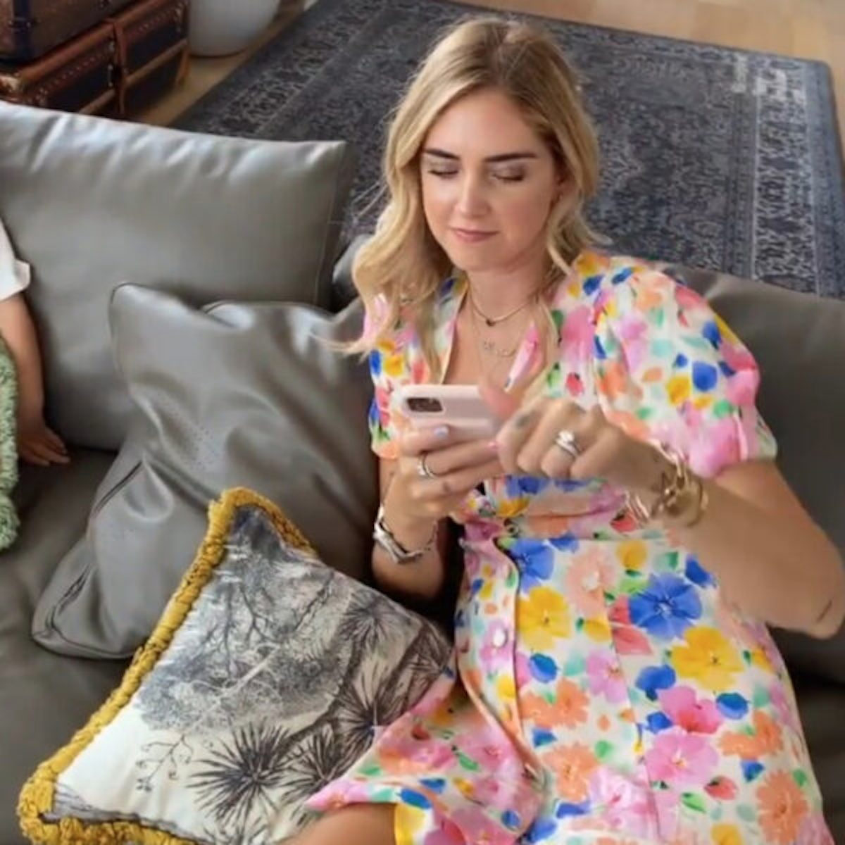 foto di Chiara Ferragni incinta