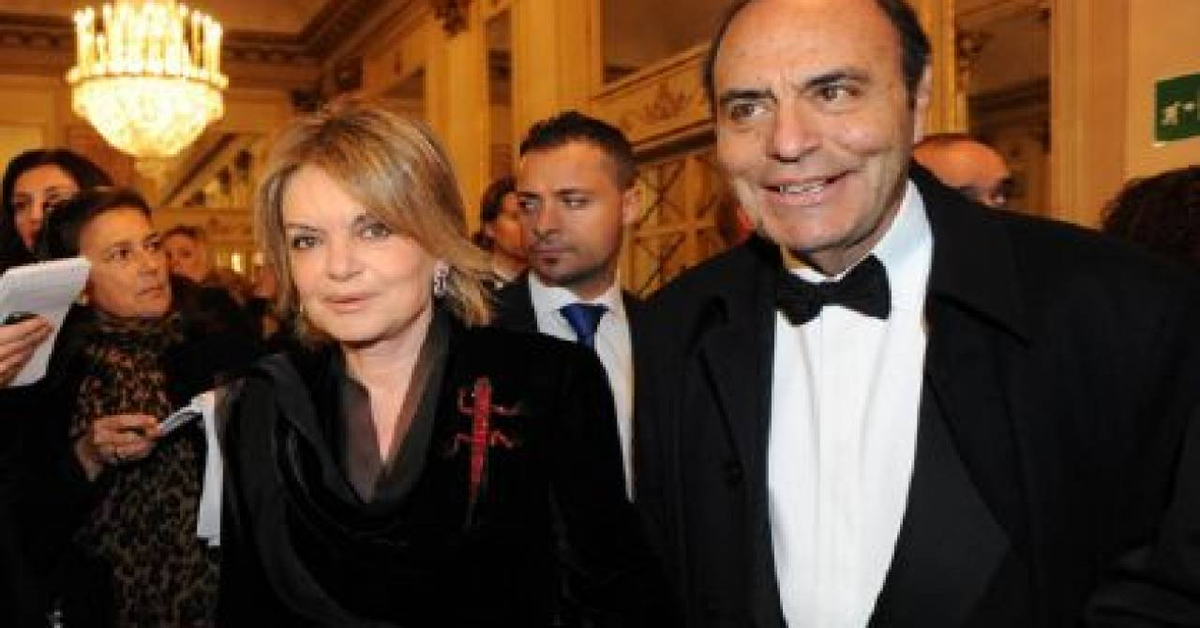 Augusta Iannini e Bruno Vespa