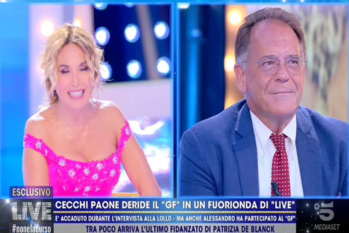 Barbara D'Urso contro Cecchi Paone